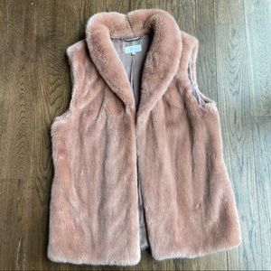 Reid’s Meyer-Faux Fur vest
